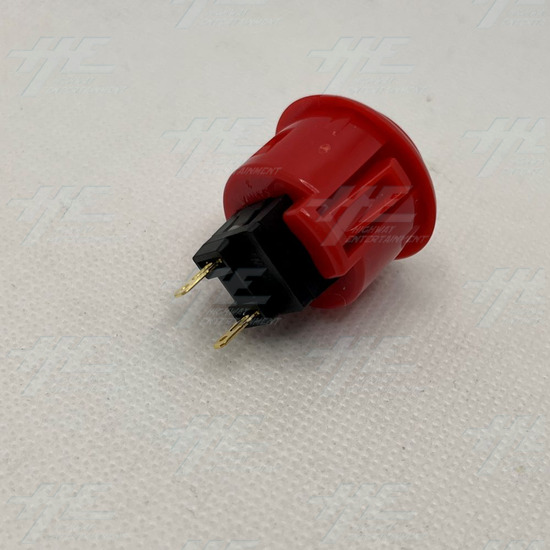 Sanwa Push Button OBSF-24 Red - Sanwa Red button back.jpg