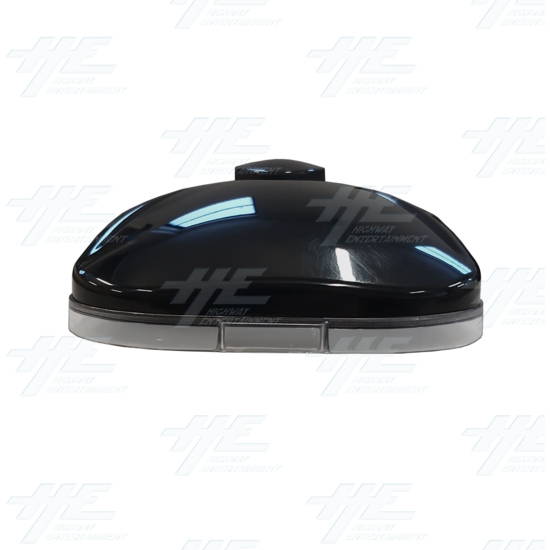 Black Cover Of Tank for Slushie Stars Machine - Slushie-Machine-Black-Plastic-Top--Front-View.png