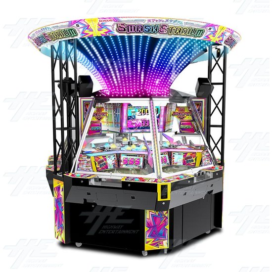 Smash Stadium with Spin Fever Medal Coin Pusher Machine - Smash Stadium