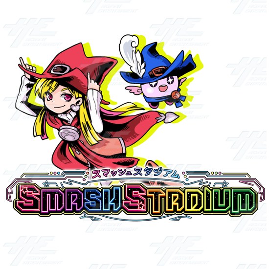 Smash Stadium with Spin Fever Medal Coin Pusher Machine - Smash Stadium Logo