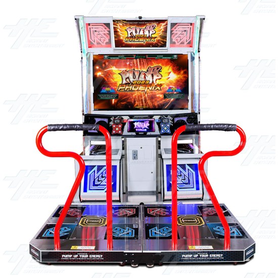 Pump It Up Phoenix 2023 Arcade Machine - Pump It Up Phoenix 2023 Andamiro Machine - Front