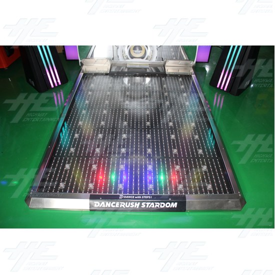 Dance Rush Stardom Arcade Machine (Offline - with surround advertising) - Dance Rush Stardom Arcade Game Floor