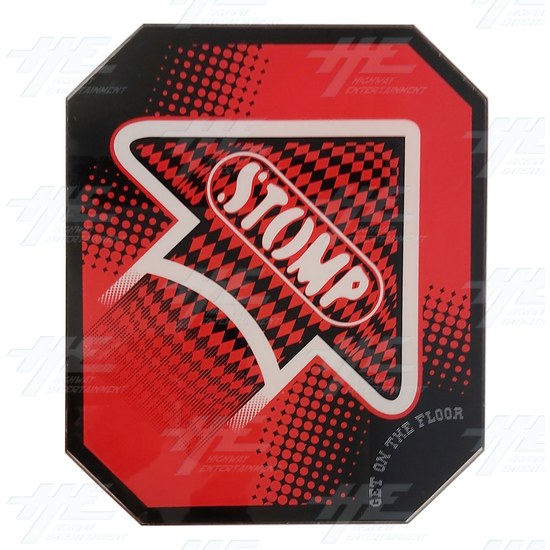 Pump It Up Arrows (2pcs Set) - 19485- Red Floor Panel