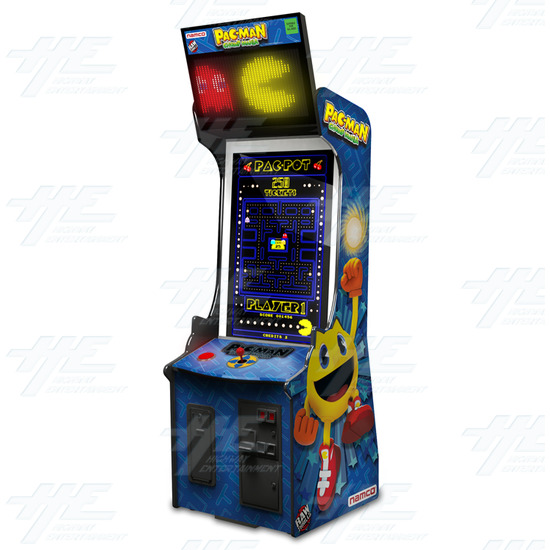 Pac-man Chomp Mania Ticket Redemption Arcade Machine - Cabinet