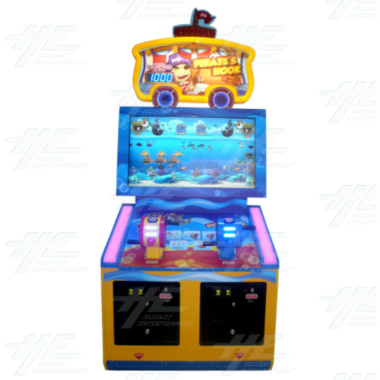 Pirate's Hook Ticket Redeption Machine (4 Player Version) - Pirate's Hook Cabinet Front