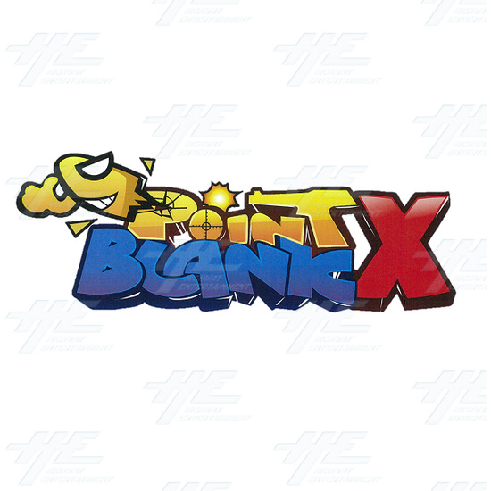 Point Blank X Arcade Machine - point blank x logo.bmp