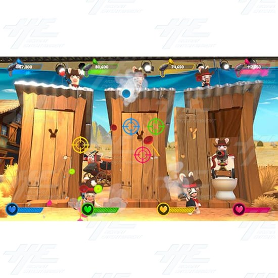 Rabbids Hollywood Arcade Machine - Gamepllay