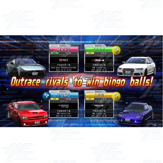 Wangan Midnight Maximum Tune 6 RR - 4 player Arcade Machine - Bingo Mode