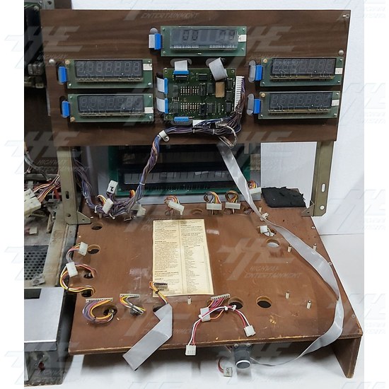 Williams Bally Pinball Machine System 11A/B/C Test Bench - Unit Two - Front View