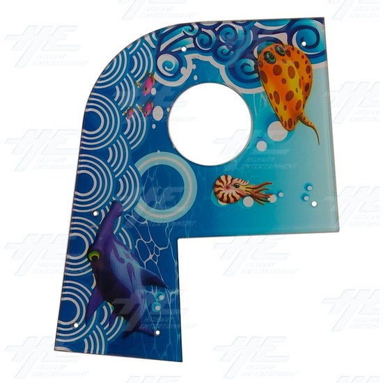 Fish Machine Generic Corner/Spacer Acrylics (Bulk Lot 18Pcs) - Fish Machine Generic Left Corner Acrylic