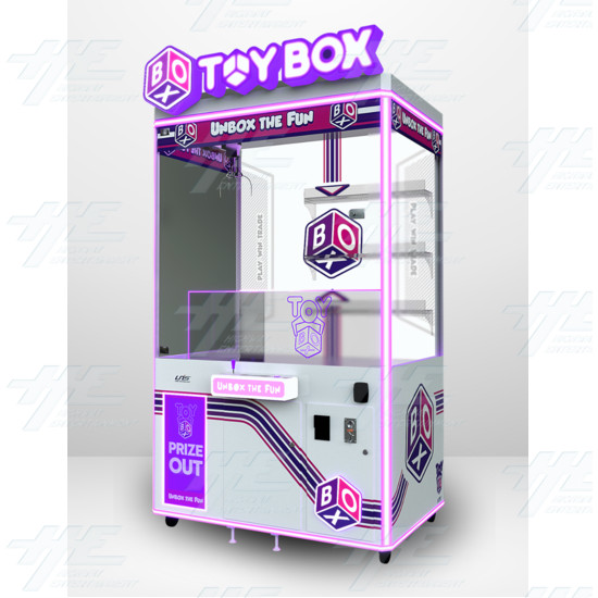 Toy Box XL Single Player Crane Machine - Toy Box XL Crane Machine