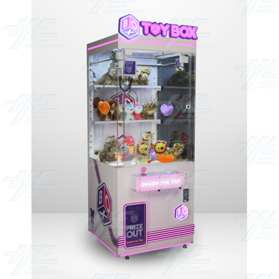 Toy Box 1-Player Crane Machine - Toy Box 1-Player