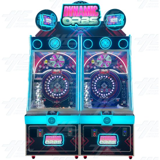 Dynamic Orbs - 2 Player Redemption Machine - Dynamic Orbs Front View