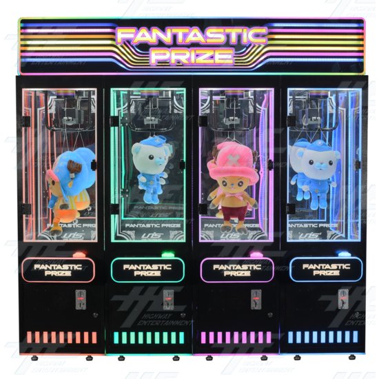 Fantastic Prize Mini - 4 Player Version - Fantastic Prize Mini 4 player Machine- Front View