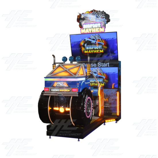 BIGFOOT Mayhem - BIGFOOT Mayhem Arcade Machine