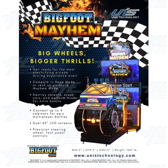 BIGFOOT Mayhem - BIGFOOT Mayhem Flyer