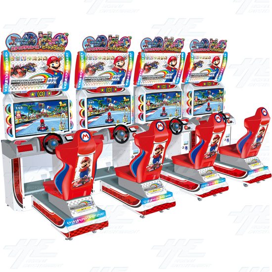 Mario Kart GP DX Twin Arcade Machine - 2 Twin Units Linked