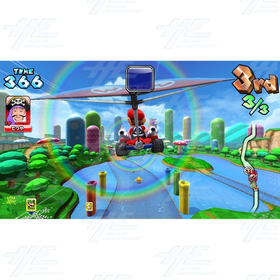 Mario Kart GP DX Twin Arcade Machine - Screenshot 2