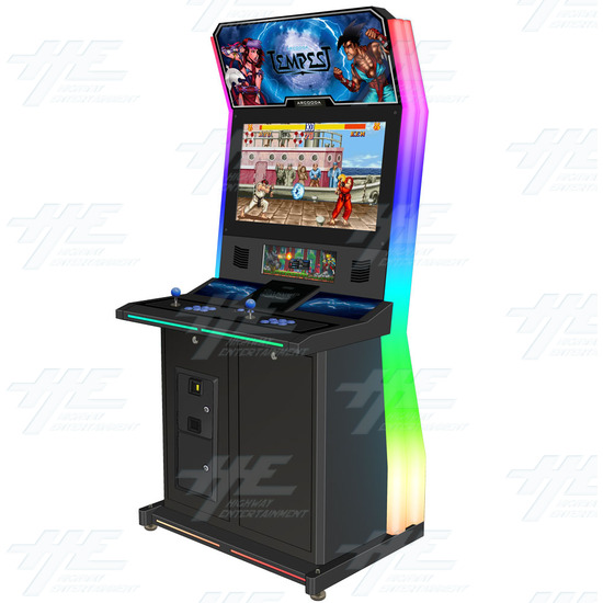 Tempest Upright Arcade Machine - (Blue Buttons) - Tempest Arcade Machine with Coin Door