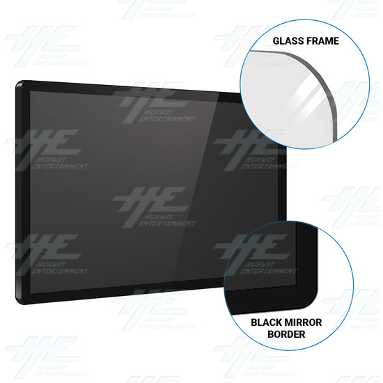 20.1 inch 4:3 Slimline Arcade LCD Monitor - 15khz 25khz 31khz up to 1600x1200 - 20.1" 4:3 LCD Professional Slimline VESA Monitor - Quality Materials