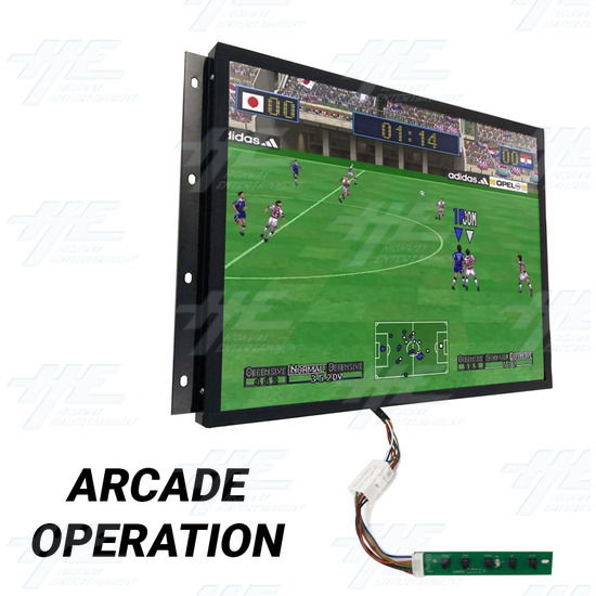 20.1 inch 4:3 Ratio Arcade LCD Monitor 15khz 25khz 31khz up to 1600x1200 - Arcade Machine Compatible