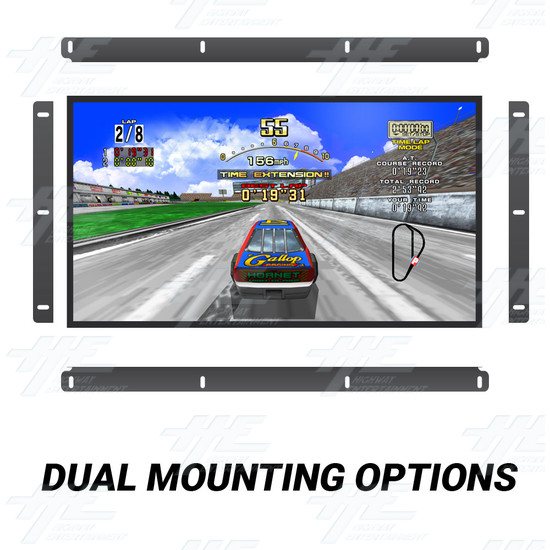 32 inch Arcooda LCD Arcade Monitor 15khz 25khz 31khz to 1080P - 32 inch Arcooda LCD Arcade Monitor - Dual Mounting Options