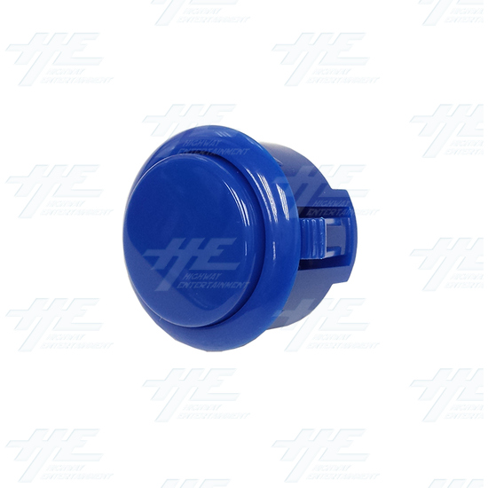 Sanwa Push Button OBSF-30 Dark Blue - Sanwa Push Button OBSF-30 Dark Blue