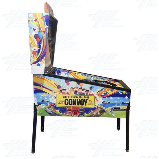 Build Your Own Custom Pinball Machine - i98FM illawarra CONVOY Left View