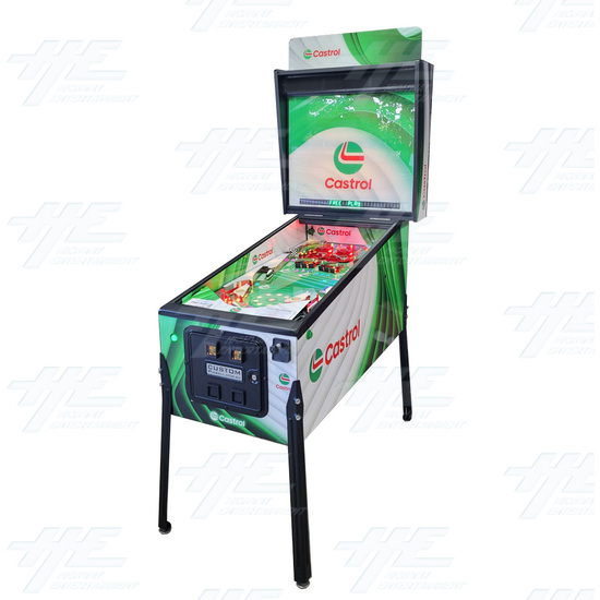 Build Your Own Custom Pinball Machine - Castrol 2024 Promo Pinball