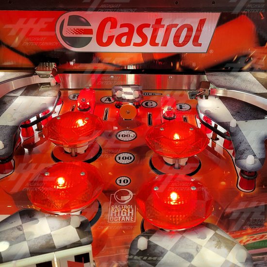 Build Your Own Custom Pinball Machine - Castrol 100th Anniversary Playfield