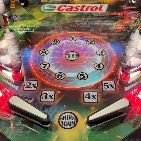 Build Your Own Custom Pinball Machine - Castrol 100th Anniversary Playfield