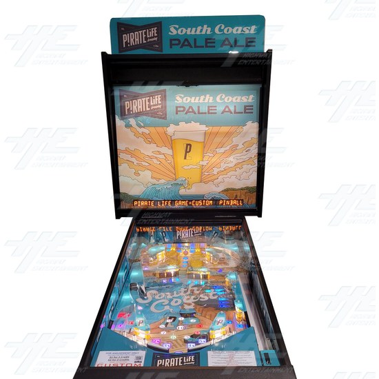Build Your Own Custom Pinball Machine - Pirate Life - South Coast PALE ALE Pinball Machine