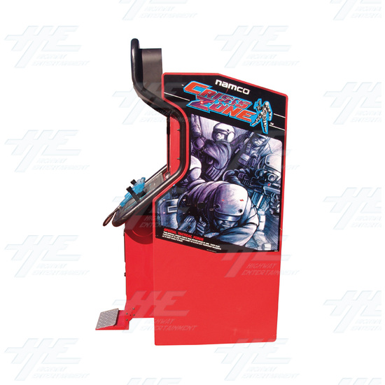 Crisis Zone SD Arcade Machine - Left View