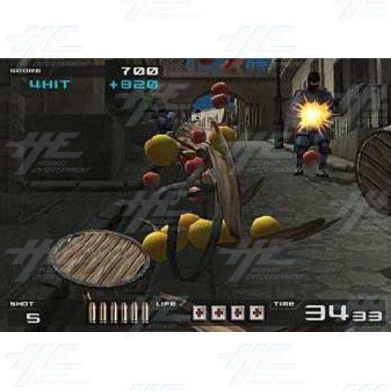 Time Crisis 2 Twin SD Arcade Machine - Screenshot