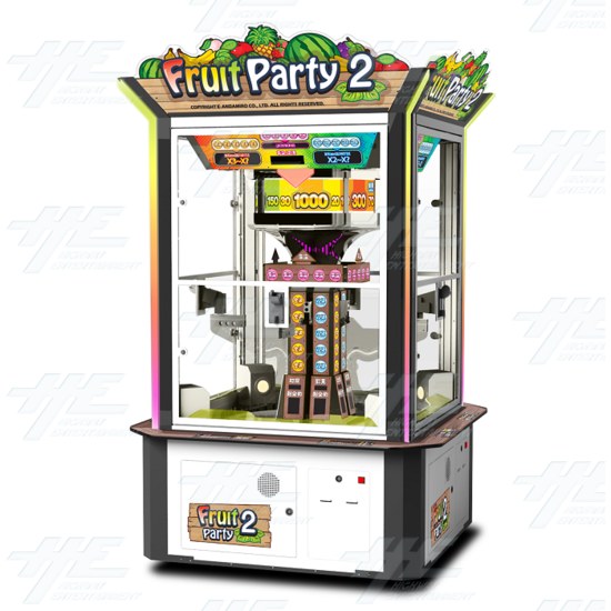 Fruit Party 2 Ticket Redemption Machine - Cabinet Side Left