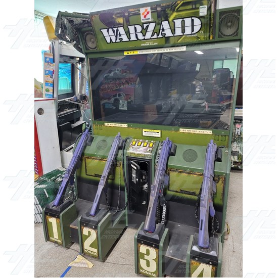 Warzaid 4 Player Arcade Machine  - Warzaid 4 Player Arcade Machine 