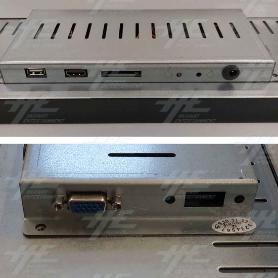 14.9 inch Reconditioned Marquee LCD Monitor - HDMI ONLY  - 14 inch Marquee Monitor Back Details View