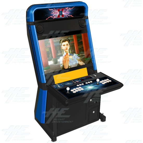 LCD Arcade Marquee for Vewlix Xtreme Chewlix Arcade Cabinets 14.9inch with Metal Frame - For Best Results During GamePlay Install Below the Main Monitor