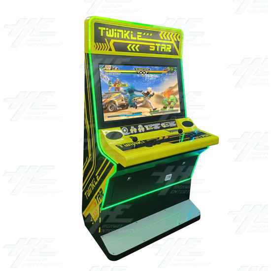 32inch Twinkle Star Arcade Joystick Cabinet - Twinkle-Star-Arcade-Machine-Angle-View