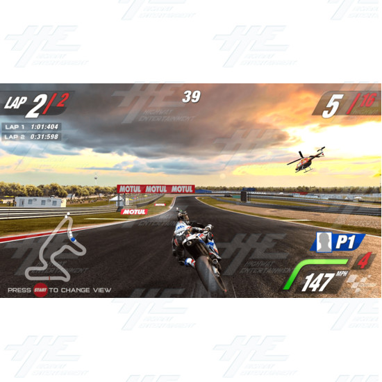 MotoGP Arcade Machine (VIC) - Gameplay - Argentina Track