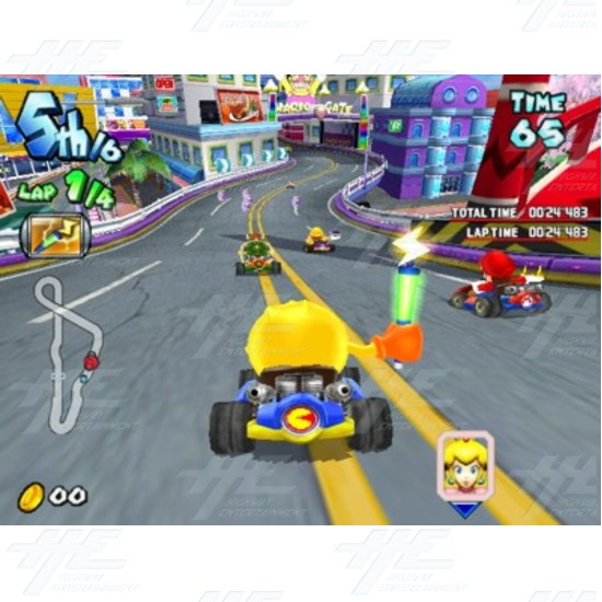 Mario Kart GP DX Arcade Machine Namco - Screenshot