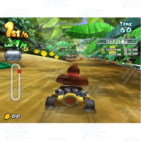 Mario Kart GP DX Arcade Machine Namco - Screenshot