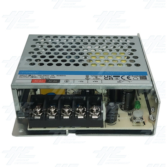 24Volt Power Supply for Slushie Stars Machine - 24-volt-power-supply-for-slushie-stars---front-view