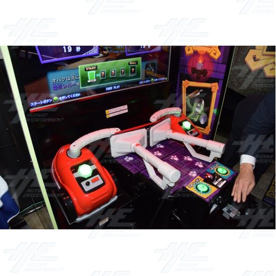 Luigi's Mansion Arcade Machine - Luigi Mansion Arcade Machine Oh Vacuum Controllers