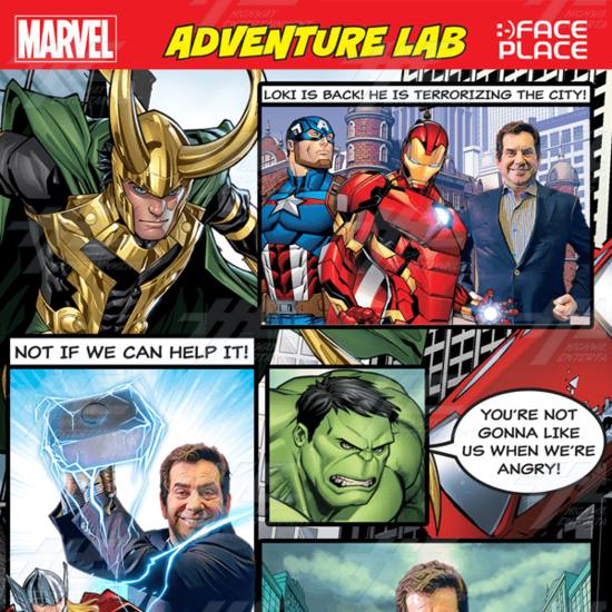 Marvel Adventure Lab - Comic Photo Machine (VIC) - marvel-adventure-lab-photo-example-2