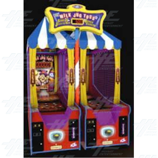 Milk Jug Toss Ticket Redemption Machine (NSW) - Milk Jug Toss Twin Cabinet