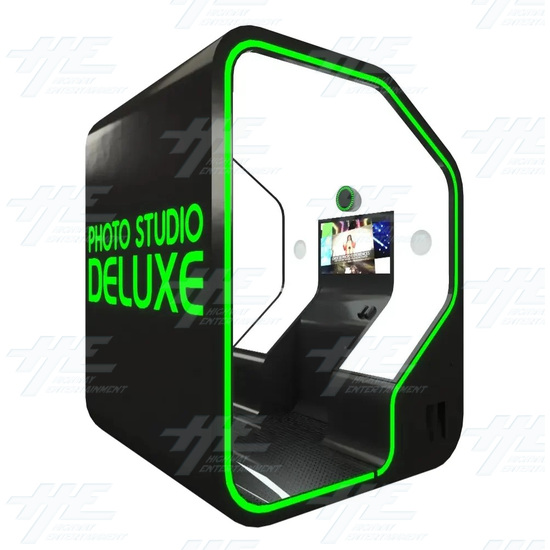 Photo Studio Deluxe Photo Booth - Apple Industries (NSW) - Photo Studio Deluxe  - Angle View