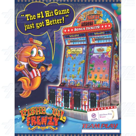 Fishbowl Frenzy Arcade Machine - Fishbowl Frenzy Arcade Machine Brochure