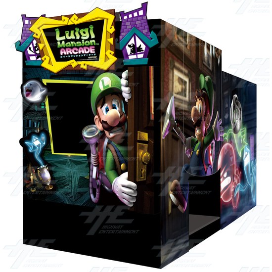 Luigi's Mansion Arcade Machine - Luigi Mansion Arcade Machine