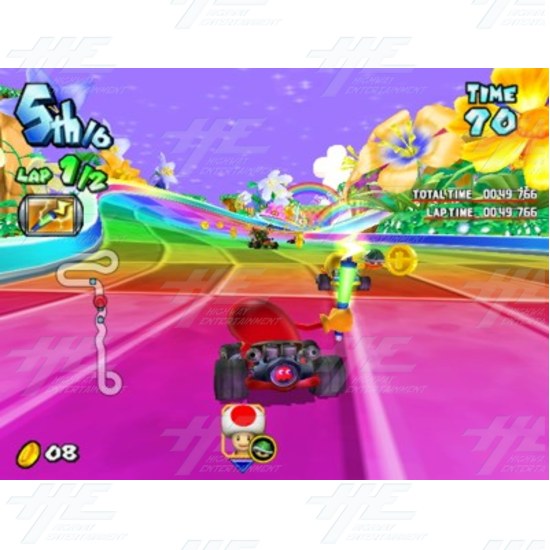 Mario Kart GP DX Arcade Machine - Screenshot